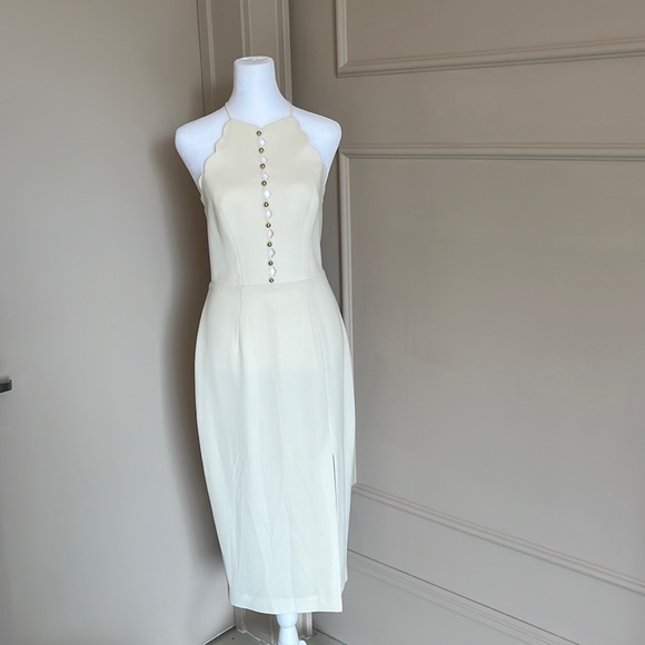 Zimmerman scalloped edge dress - Picture 1 of 9